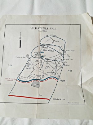 Harta. Aplicatiunea nr.11 din primul razboi mondial foto