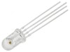 LED 5mm Convex Roșu/Verde/Galben 60&deg; - Temperatura de Funcționare: -30&divide;85&deg;C, Optosupply