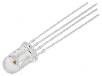 LED 5mm Convex Roșu/Verde/Galben 60&amp;deg; - Temperatura de Funcționare: -30&amp;divide;85&amp;deg;C foto