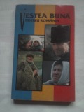 (C424) VESTEA BUNA PENTRU ROMANIA