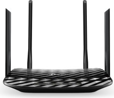 ROUTER TP-LINK wireless 1200Mbps, 4 porturi Gigabit, 4 antene externe + 1 interna, Dual Band AC1200 &amp;quot;Archer C6&amp;quot; (timbru verde 0.8 lei) foto