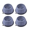 Set 4 picioruse antivibratii, anti-zgomot si antiderapante, cauciuc natural pentru masina de spalat, uscator