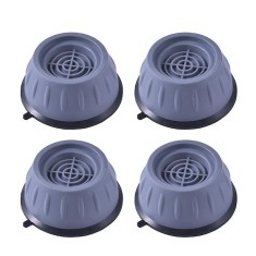 Set 4 picioruse antivibratii, anti-zgomot si antiderapante, cauciuc natural pentru masina de spalat, uscator