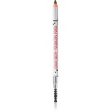 Benefit Gimme Brow+ Volumizing Pencil creion pentru spr&acirc;ncene rezistent la apă pentru volum culoare 4,5 Neutral Deep Brown 1,19 g