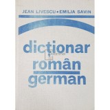Jean Livescu - Dictionar roman-german (Editia: 1982)