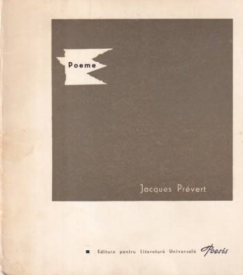 Jacques Prevert - Poeme foto