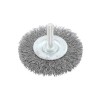 Perie sarma otel, circulara, cu tija, 75 mm, Beorol GartenVIP DiyLine