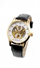 Ceas barbati automatic, business, elegant DEBOR GT51XGOLD foto