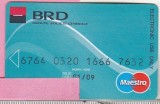 bnk crc Card bancar BRD Maestro - expirat