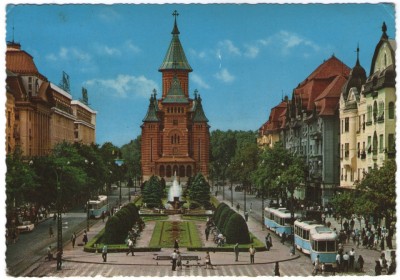 1968 - Timisoara, centru (jud. Timis) foto