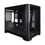 Carcasa 1STPLAYER UV6 Cube Tower ARGB NEGRU