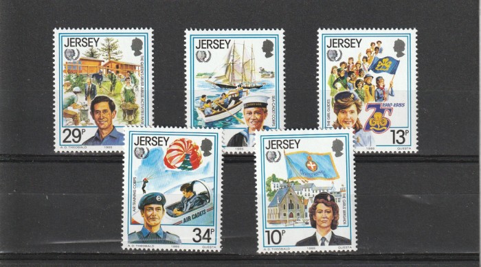 Diverse corpuri de Cadeti,Jersey.