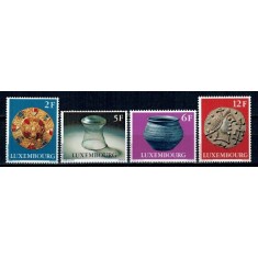 Luxemburg 1976 - Arheologie, artefacte, serie neuzata