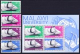 DB1 i 1965 Malawi Deschiderea Universitatii 4 v. + SS MNH, Nestampilat