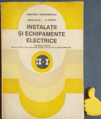 Manual instalatii si echipamente electrice Constantin Negus, Niculae Mira foto