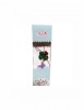 Martisor tip brosa cu model trifoi verde si buburuza pentru 1 si 8 martie