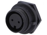 Conector Circular Soclu Mamă 2 PIN IP68 250V