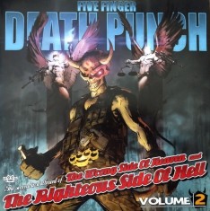 Five Finger Death Punch Wrong Side Of Heaven Vol 2 Gold LP repress (2vinyl)