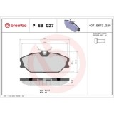 Placute frana Renault Clio 2 (Bb , Laguna I (B56 , Laguna I Grandtour (K56), Megane I (Ba0/1), Megane I Cabriolet (Ea0/1), Megane I Classic (La0/1),