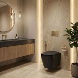 Vas Toaleta Rea Julio Black Matt