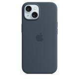 iPHONE CASE 15 SILICONE BL