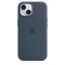 iPHONE CASE 15 SILICONE BL