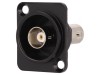 Adaptor BNC Soclu Izolat 50&Omega; Negru