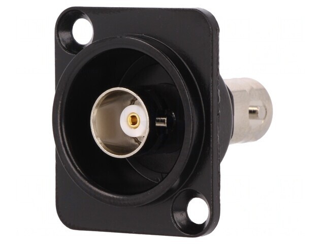 Adaptor BNC Soclu Izolat 50&Omega; Negru