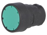 Comutator Apăsare 16mm Verde