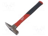 Ciocan de lăcătuș 200g cu m&acirc;ner fibră de sticlă Milwaukee
