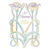 Art Nouveau. Carte de colorat antistres