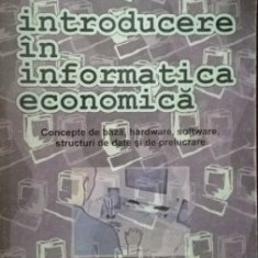 Introducere in informatica economica