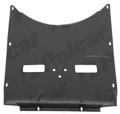 Scut motor Fiat Stilo (192), 01.2001-03.2007, Fata, 46760169, 3030345Q polietilena foto