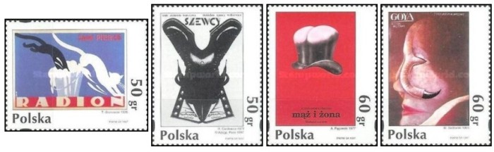 Polonia 1997 - arta, serie neuzata