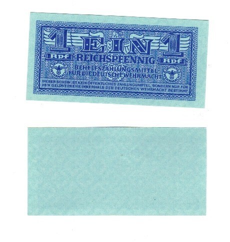 Germania 1944 - 1 Reichspfennig, Wehrmacht, UNC