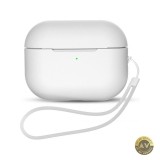 Husa OEM Silicone Case pentru Apple AirPods Pro Series Alba