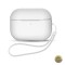 Husa OEM Silicone Case pentru Apple AirPods Pro Series Alba