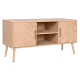 Mobilă TV Home ESPRIT Natural Lemn de paulownia Lemn MDF 120 x 40 x 60 cm