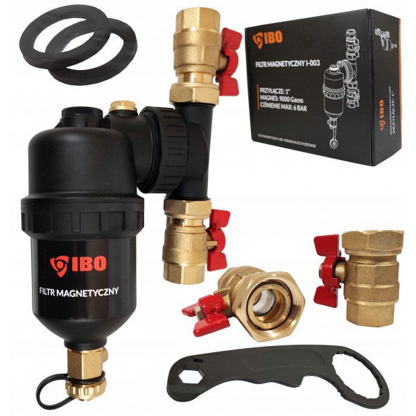 Filtru magnetic cu separator pentru impuritati I-003, 3/4&quot;, 8 bar, Ibo Dambat IB220023
