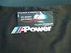 Emblema de metal cu M-Power