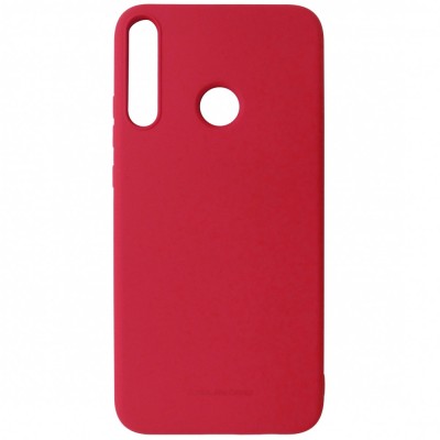 Husa silicon TPU Molan Cano Hana SF (Soft Feeling) rosie pentru Huawei Y7p / P40 Lite E foto
