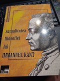 Actualitatea filosofiei lui Immanuel Kant