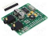 Placă de expansiune MIKROE WM8731 audio analogic I2C SPI prototip