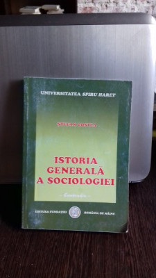 Istoria Generala a sociologiei , Stefan Costea , 2002 foto