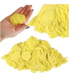 Nisip senzorial pentru copii 1kg culoare galben