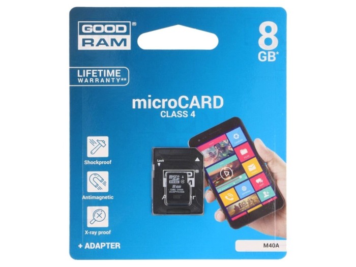 Card de memorie microSDHC 8GB Class 4