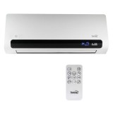 Aeroterma cu ventilator 2200W, fixare perete, lamela directionare, telecomanda