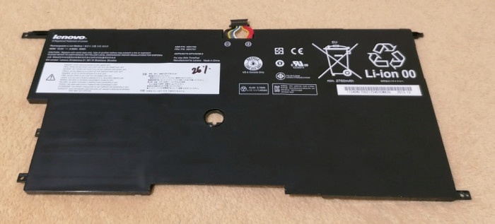 Baterie Originala ThinkPad X1 Carbon 2nd si 3rd PN 45N1700