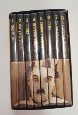 Colectia Charlie Chaplin - 8 DVD foto