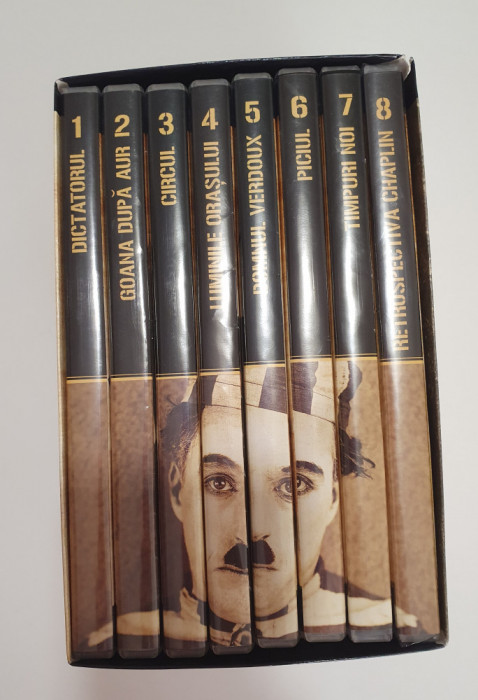 Colectia Charlie Chaplin - 8 DVD